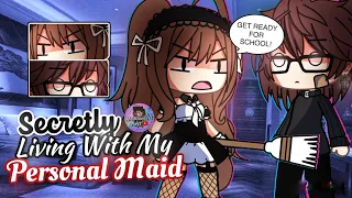 Secretly Living With My 𝑷𝒆𝒓𝒔𝒐𝒏𝒂𝒍 𝑴𝒂𝒊𝒅 | GLMM / GCMM | Gacha Life Mini Movie