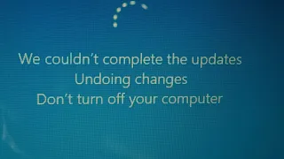 Fix- we couldn't complete the updates undoing changes// 100% working for all laptops like HP, Dell