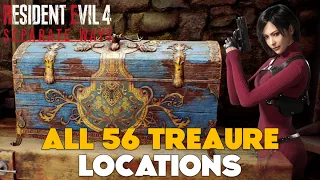 All 56 Treasure Locations - Separate Ways | Resident Evil 4 Remake