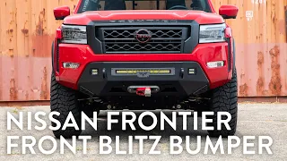 Nissan Frontier Front Blitz Winch Bumper Install