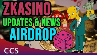 🔥 Zkasino Airdrop News & Updates To Do  🚀 Step by Step Airdrop Guide