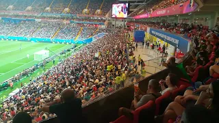 Soccer World Cup 2018. Japan-Belgium.Tribunes. Япония Бельгия.Трибуны