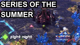 herO GAMBLES IT ALL vs Dark! (PvZ) - KSL #27 - StarCraft 2 FIGHT NIGHT