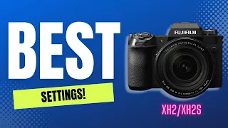 Fujifilm XH2 Xh2s Best Portrait Settings & Setup Guide! Fuji X-H2 X-H2s