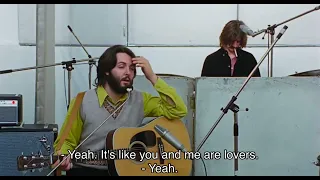 Paul McCartney and John Lennon on writing songs for each other (The Beatles: Get Back)