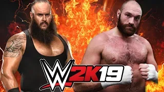 TYSON FURY VS BRAUN STROWMAN