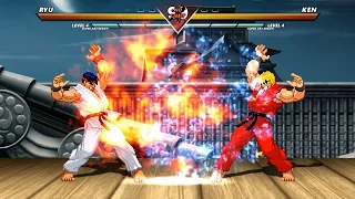 ICE POWER RYU vs FIRE POWER KEN - Highest Level Amazing Fight!