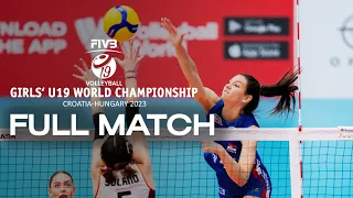 SRB🇷🇸 vs. MEX🇲🇽 - Full Match | Girls' U19 World Championship | Pool D