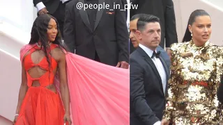 Naomi Campbell & Adriana Lima on the red carpet at Cannes Film Festival - 20.05.2023