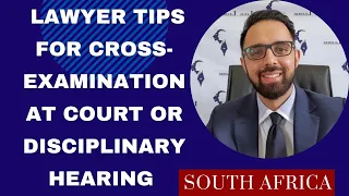 [L129] HOW TO PREPARE QUESTIONS FOR DISCIPLINARY HEARING & CCMA | CROSS EXAMINATION TIPS FROM LAWYER