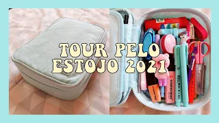 Tour pelo meu estojo da faculdade 2021