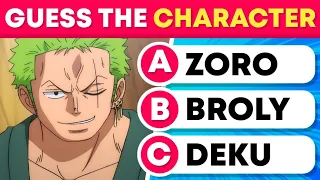 GUESS THE ANIME CHARACTER 👤 Green Hair Edition 🟢 Easy Quiz