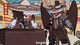 Talk to the nice Mexican man || Gacha ; Countryhumans meme 🇺🇸🇲🇽 (ft.🇬🇧🇵🇹)