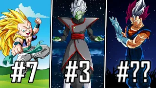 Top 10 Strongest Fusions In Dragon Ball!!!!