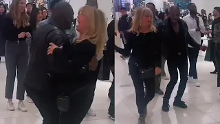 Watch Goldie Hawn Bust a Move: 'Cha Cha Slide' Fun at the Mall