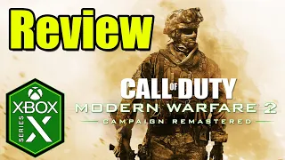 Call of Duty Modern Warfare 2 Remastered Xbox Series X Gameplay Review