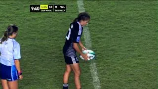 Australia vs New Zealand Women Rugby 7s - Brazil 2014