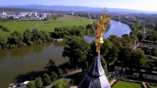 "Hessen von oben" - Die Einhardbasilika in Seligenstadt