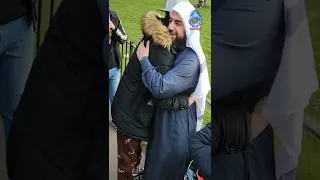 Emotional Hugging After Shahadah! Sheikh Mohammed & Newly Revert | Speakers Corner