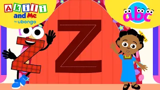 LETTER Z Adventures! Learn and Play with Akili and Me | ABC learning for toddlers