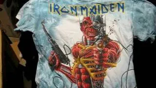 Iron Maiden shirts collection