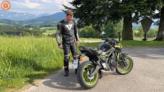 Aufstieg Motorrad, Prüfung von Moritz | Frey Fahren Fahrschule