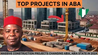 Top 6 Infrastructural Projects Transforming Aba, Abia State  in 2024 ( GOV ALEX OTTI )