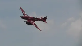 Shuttleworth Best of British Airshow 2024 - The DH88 Comet