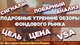 Психология открытия рынка. VSA подготовка для групп. 05 августа 2019г.