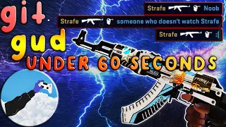 Become A CSGO AK-47 LEGEND in UNDER 60 Seconds - CSGO AK-47 TUTORIAL