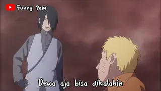 Momoshiki vs Narusasu, tapi Boruto jadi support