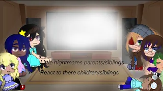 Little nightmares kids moms/siblings react to them