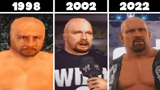 ''Stone Cold'' Steve Austin Evolution in WWE Games! (1994 - 2022)