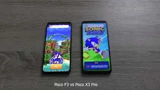 Poco F3 vs Poco X3 Pro: Comparison - speed test