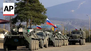 Russia begins withdrawing peacekeeping forces from Karabakh