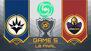 LBR vs VK Game 5 (BO5) | Lower Bracket Final | WBR 2022 Season 1 Playoffs Day 4