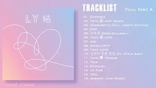 [Full Album] (방탄소년단) BTS - LOVE YOURSLEF LOVE YOURSELF 結: 'ANSWER' (REPACKAGE ALBUM) DISC A