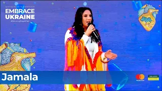 Jamala urges Ukrainians to stick together to victory under the song I believe in U. Embrace Ukraine