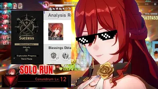 Himeko SOLO RUN Conundrum Lv. 12 | SU Gold and Gears