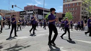 Selkirk MS Marching Band Jr Lilac Parade 2024