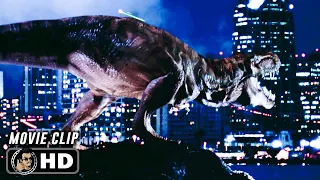 THE LOST WORLD: JURASSIC PARK Clip -  San Fransisco T-Rex Attack (1997) Steven Spielberg