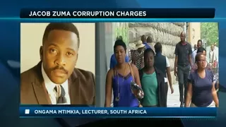 Africa Today on Jacob Zuma corruption charges