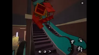 Finding the magnet gun ￼, getting the Wrench and Accessing the￼￼ roof in Hello neighbor act 3