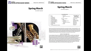 Spring March, by Jonathan Dagenais – Score & Sound