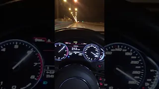 Audi s8 stage 2(700+hp)acceleration ,top speed