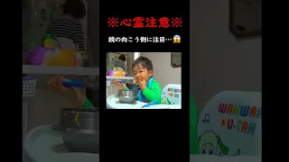 【閲覧注意】鏡の向こうに霊が映る瞬間