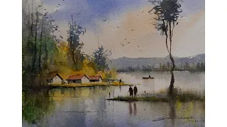 Watercolor | Landscape | Painting