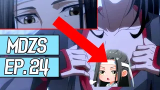 LAN ZHAN MY EYES ARE UP HERE! | MDZS Season 3 Ep. 24 Reaction!