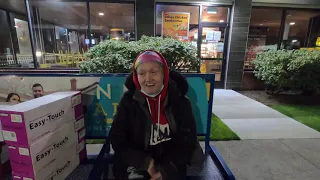 HOMELESS LADY LIVING ON THE STREET TRYING TO RECOVER HEROIN HOMELESS INVISIBLE PEOPLE MEET DANELLE