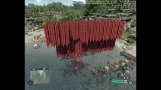 Crysis Physics - 8'000 barrel explosion